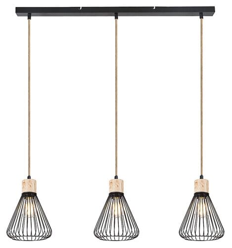 RabaLux Lampada Farfalle 3149 Nero