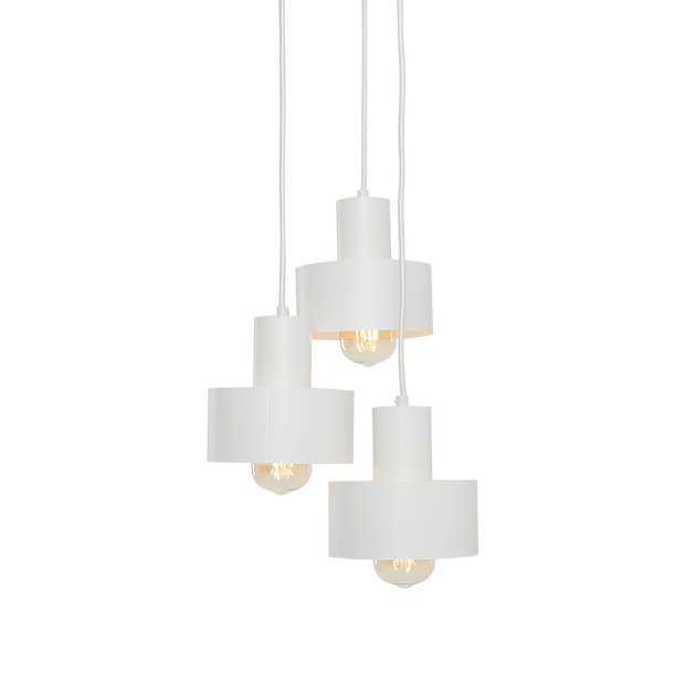 Customform Lampada Fay 3 Kolo Bianco