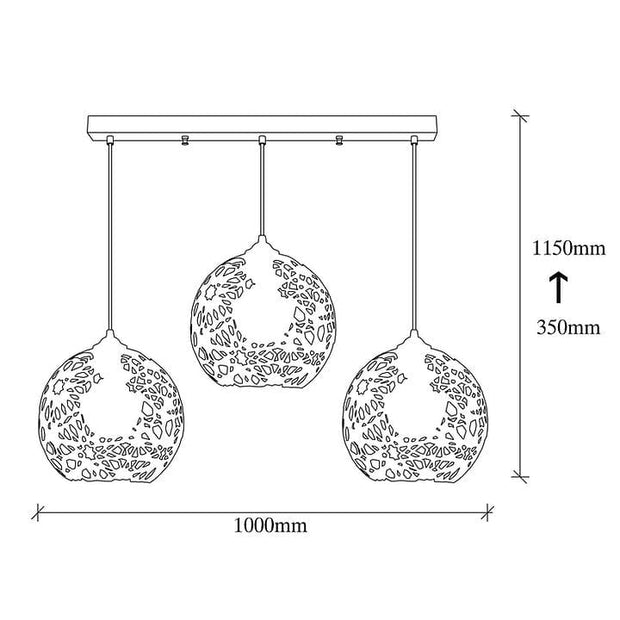Asir Lampada Fellini MR-786 Nero