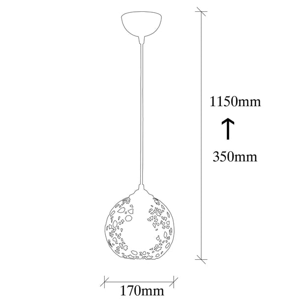 Asir Lampada Fellini MR-788 Nero