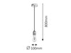 RabaLux Lampada Fixy 1418 Argento