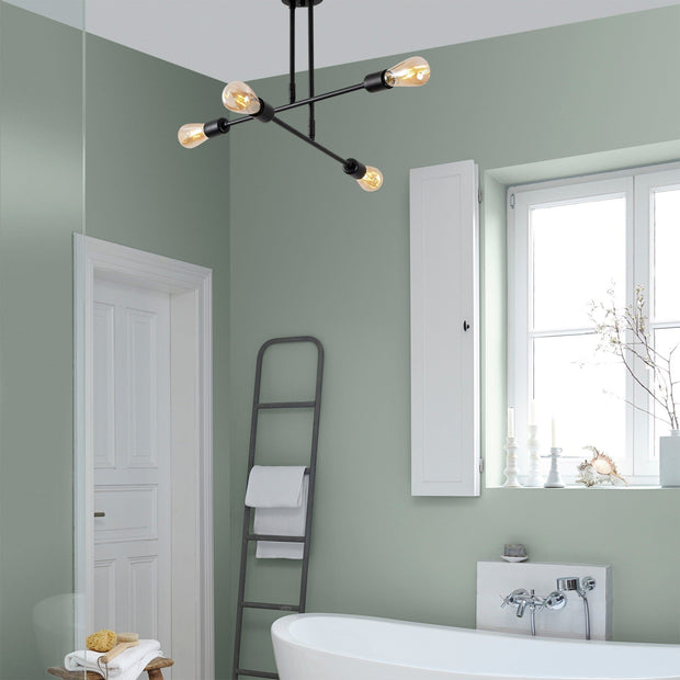 Asir Lampada Flower 161-AV Nero