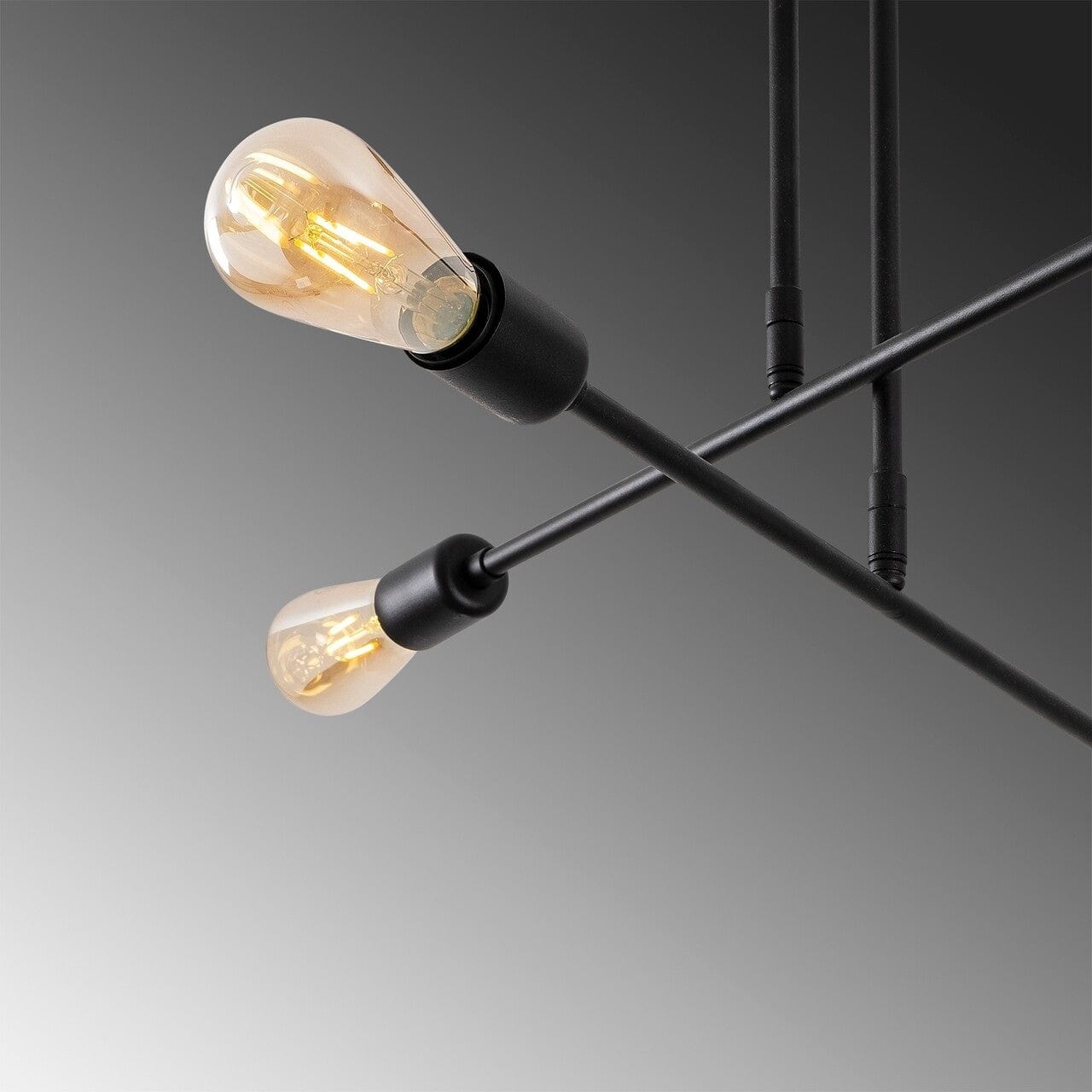 Asir Lampada Flower 161-AV Nero