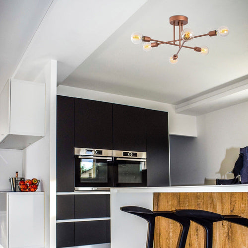 Asir Lampada Flower 173-AV Rame