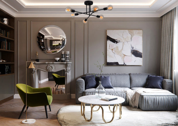 Asir Lampada Flower 174-AV Nero