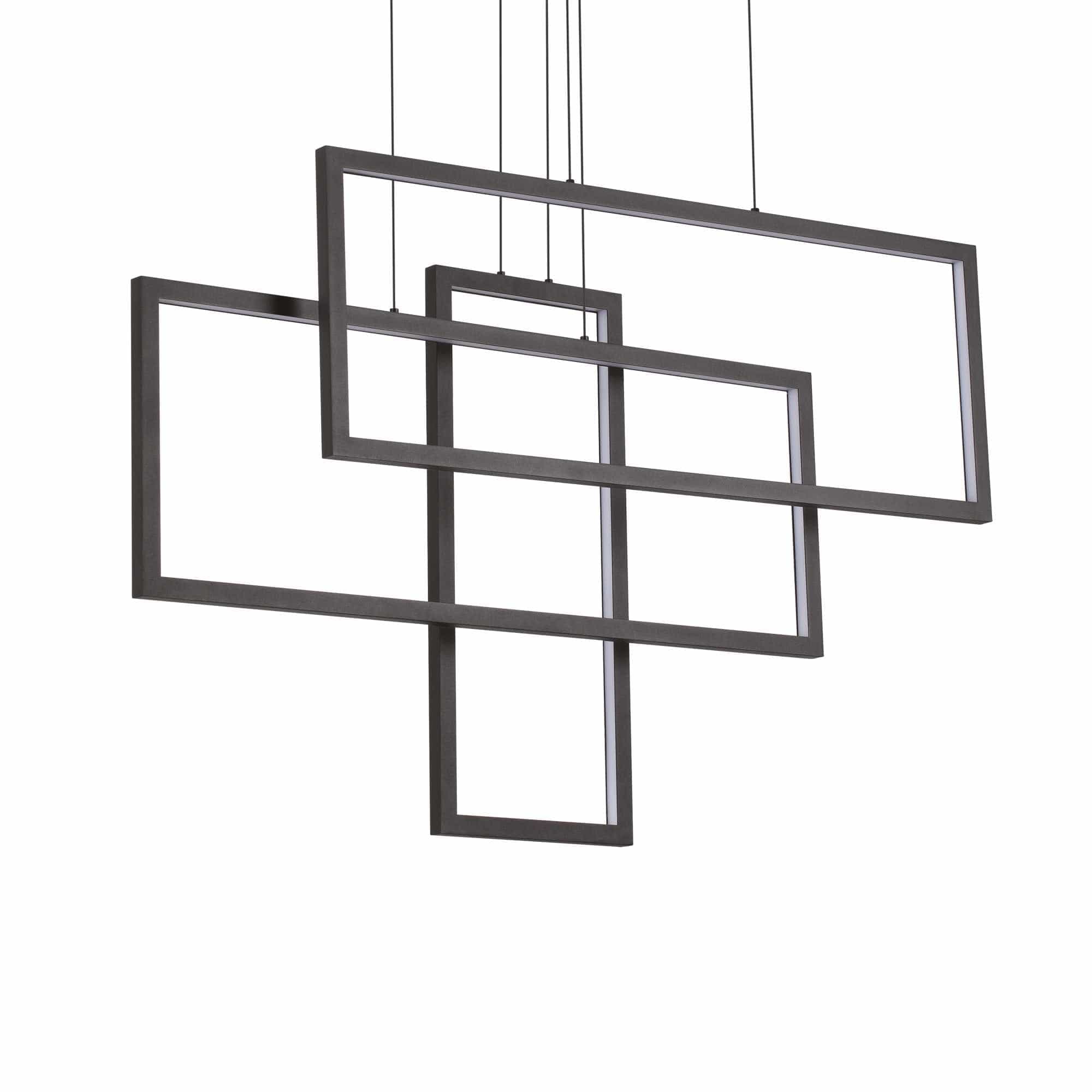 IdealLux Lampada Frame SP Rectangle Nero
