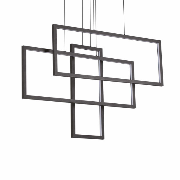 IdealLux Lampada Frame SP Rectangle Nero