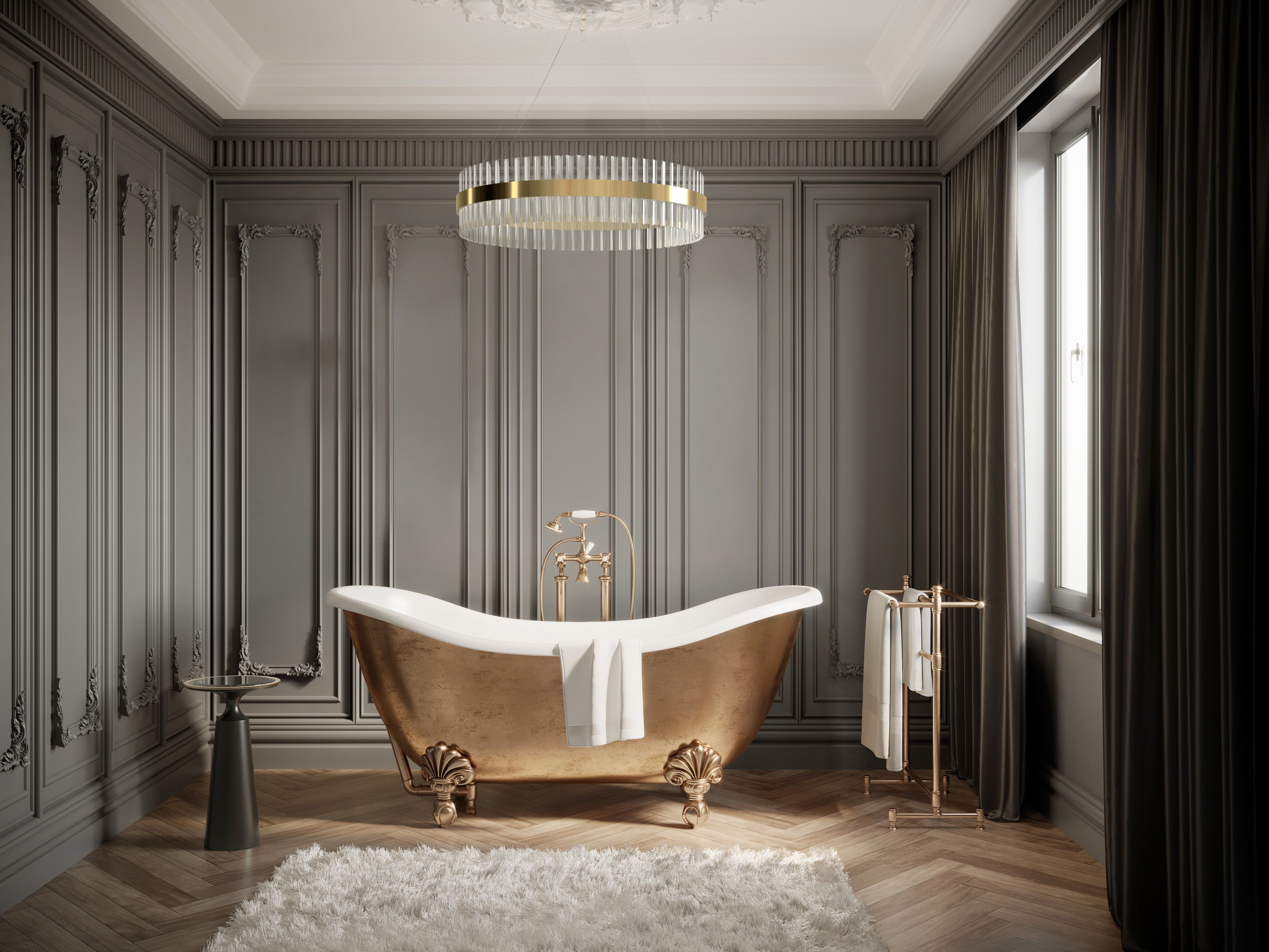 Azzarddo Lampada Francesca 60 Ottone AZ5261