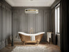 Azzarddo Lampada Francesca 60 Ottone AZ5261
