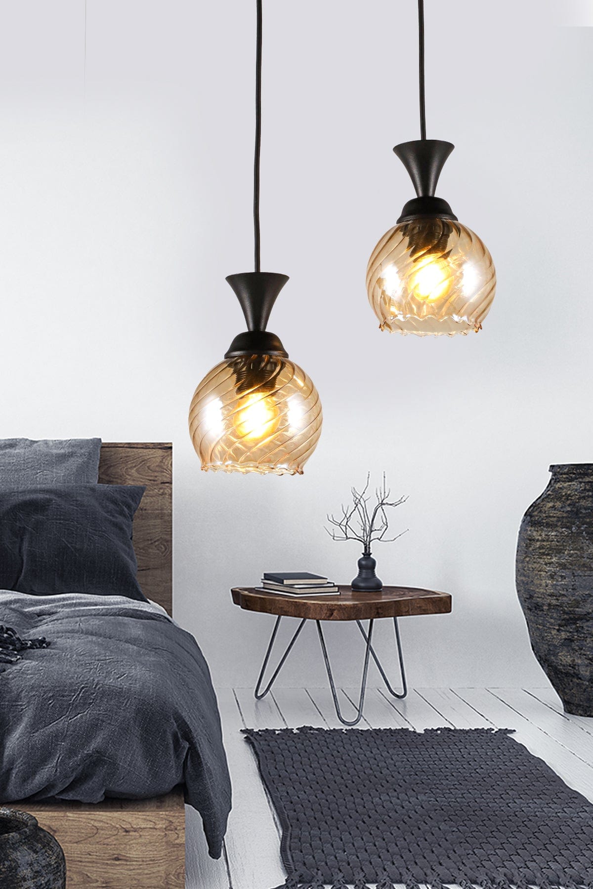 Oyo Lampada Ginza Nero