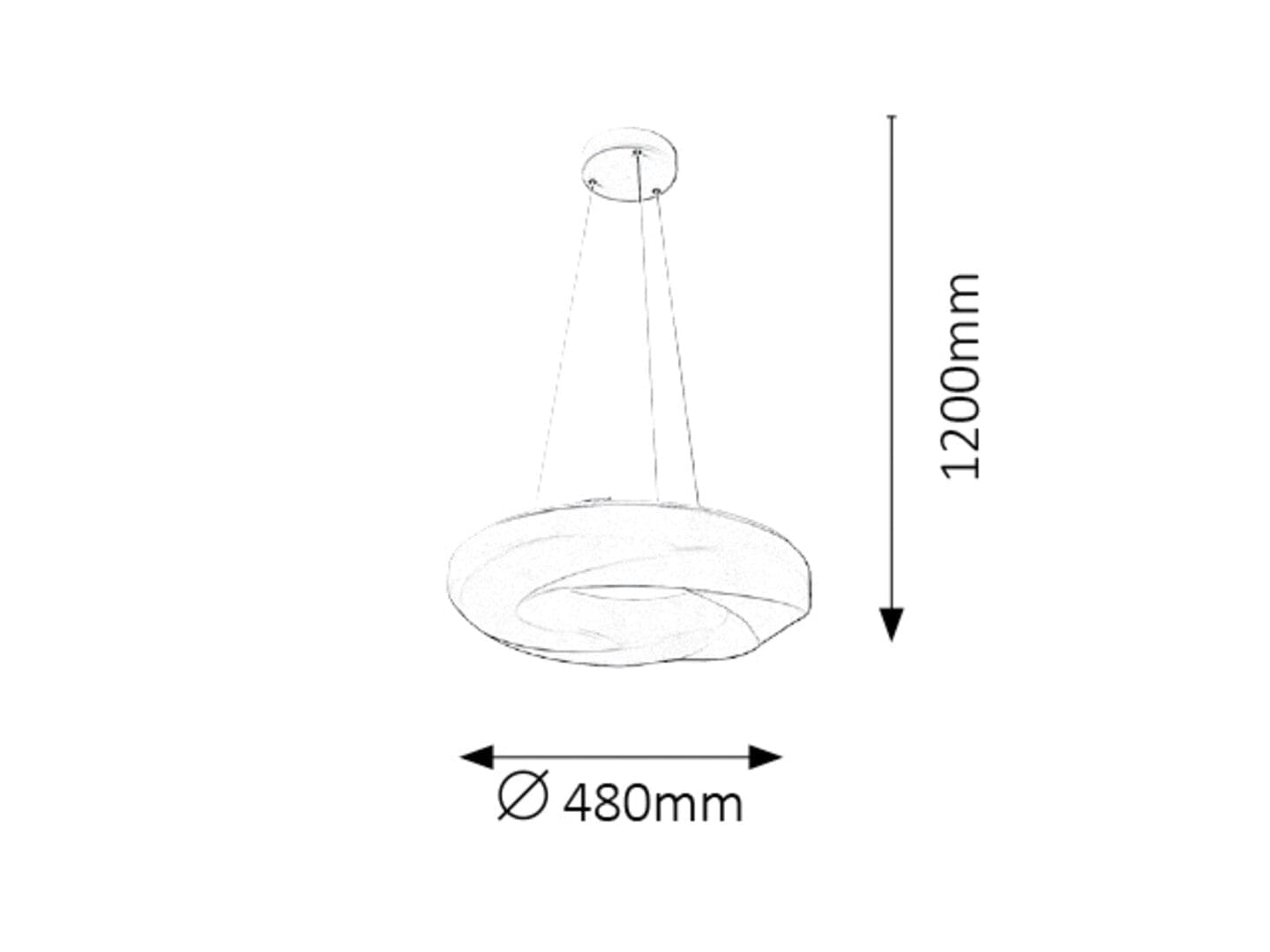RabaLux Lampada Gisele 2266 Bianco