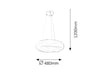 RabaLux Lampada Gisele 2266 Bianco