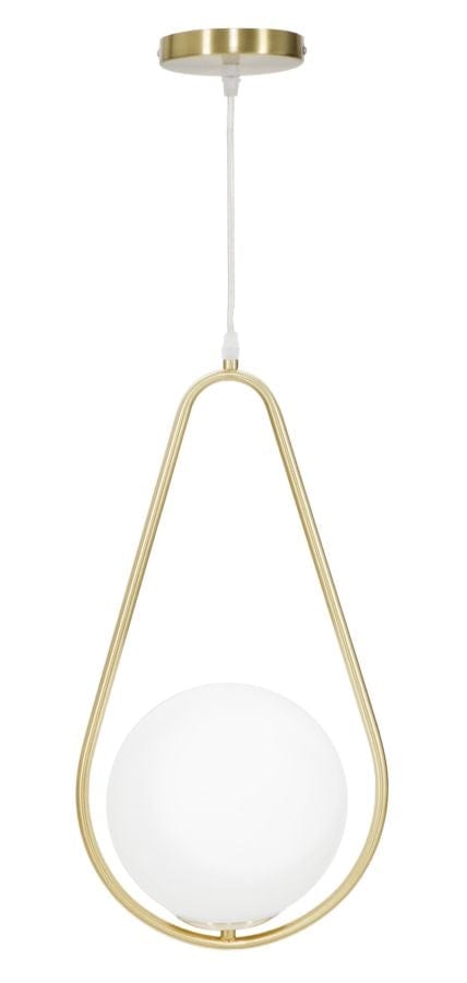 Mauro Ferretti Lampada Glamy Drop Bianco