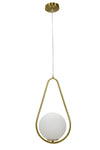 Mauro Ferretti Lampada Glamy Drop Bianco