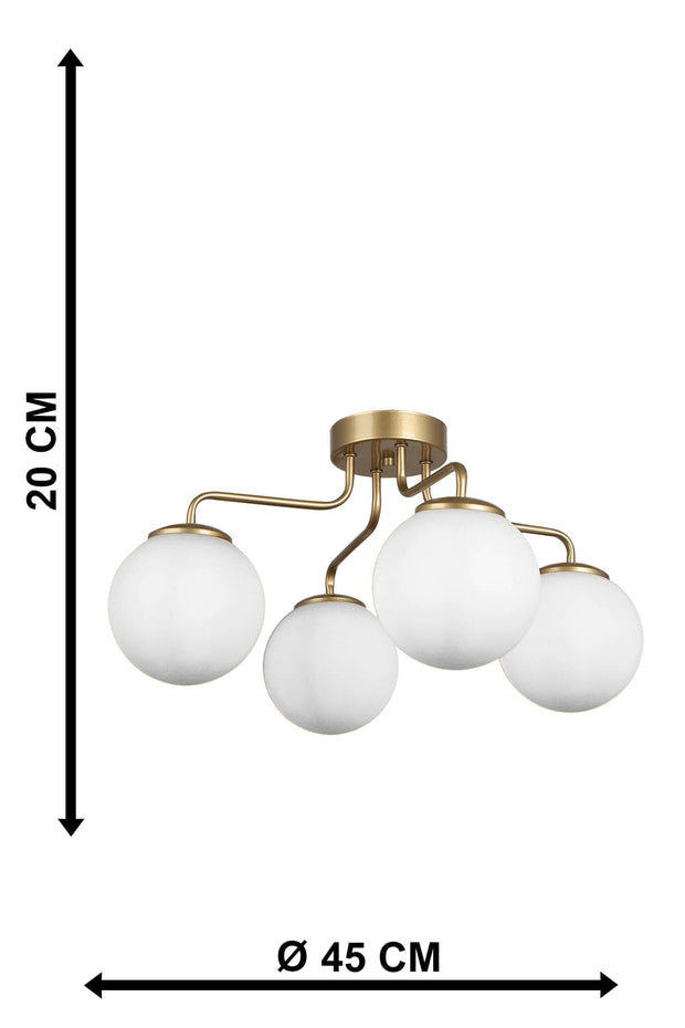 Oyo Lampada Glop Ottone