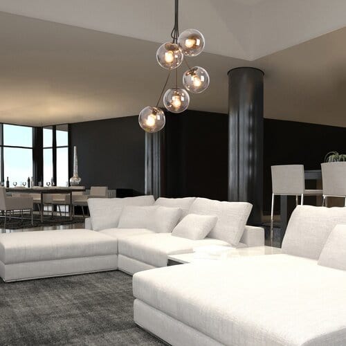 RabaLux Lampada Glory 3508 Nero