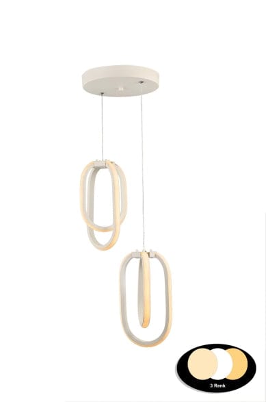 Oyo Lampada Goktug Bianco