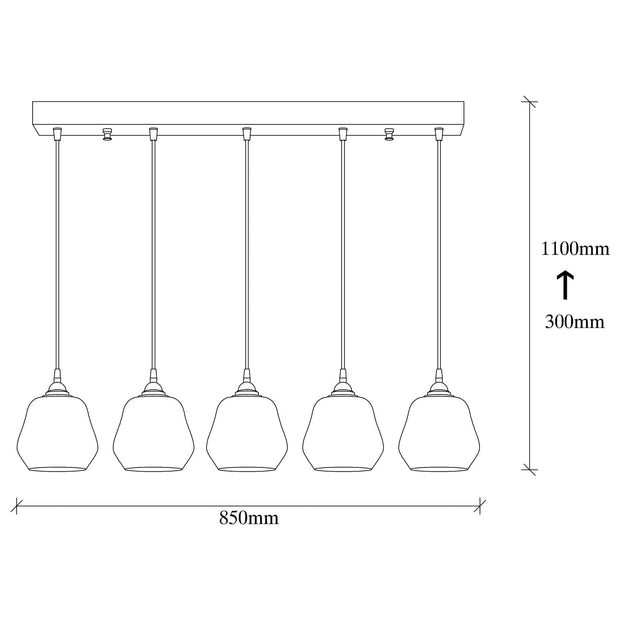 Asir Lampada Gold 33 Nero