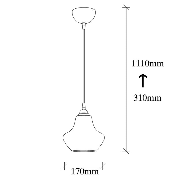 Asir Lampada Gold 50 Nero