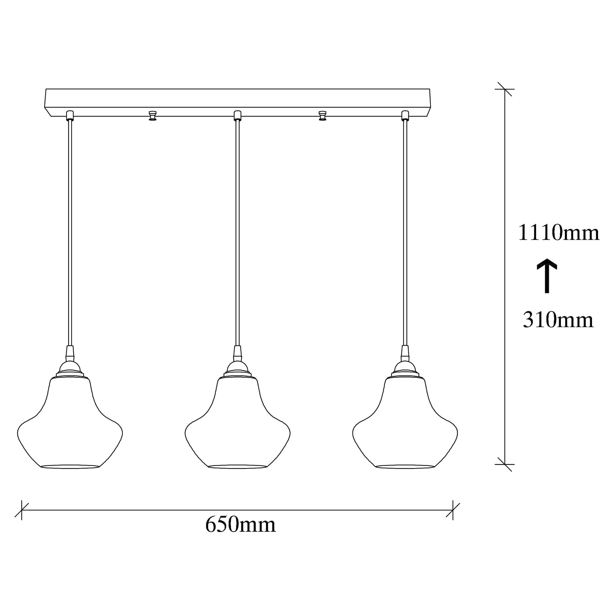 Asir Lampada Gold 52 Nero