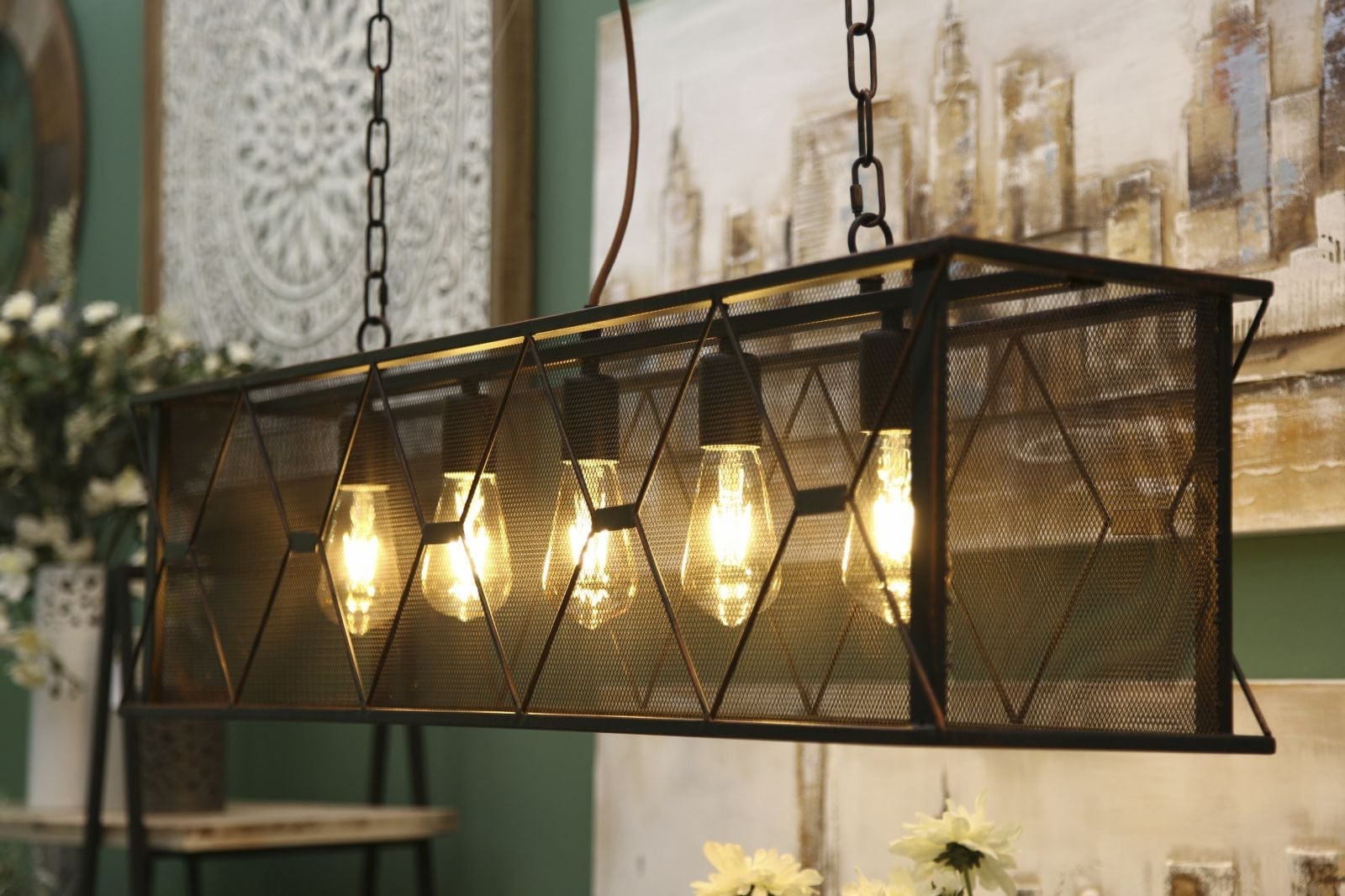 Mauro Ferretti Lampada Gothic Rett Nero