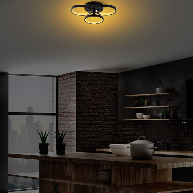 Asir Lampada Halka-13310 Nero