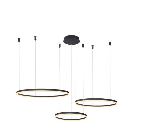 Azzarddo Lampada Halo Nero AZ4975