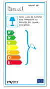 IdealLux Lampada Haunt SP1 Bianco