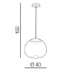 Azzarddo Lampada Helena A AZ3341 Ottone