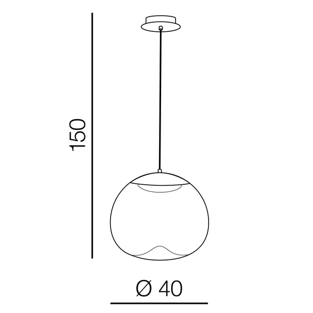 Azzarddo Lampada Helena A AZ3341 Ottone