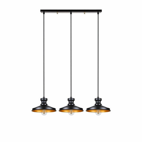 Oyo Lampada Hisar Trio Line Nero