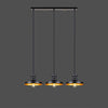 Oyo Lampada Hisar Trio Line Nero
