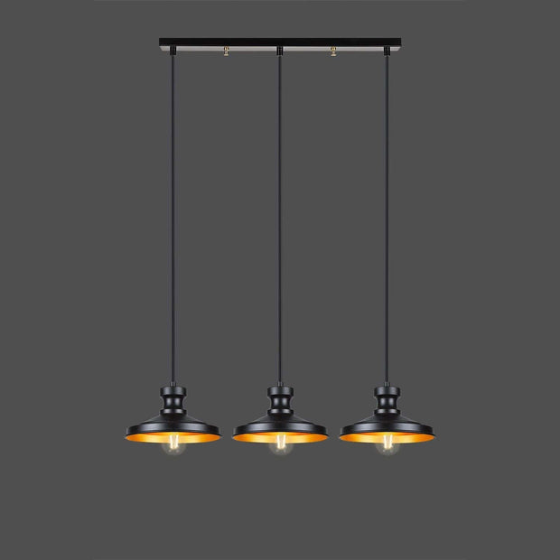 Oyo Lampada Hisar Trio Line Nero