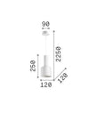 IdealLux Lampada Holly SP1 Ottone