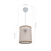 Oyo Lampada Hoop Crema