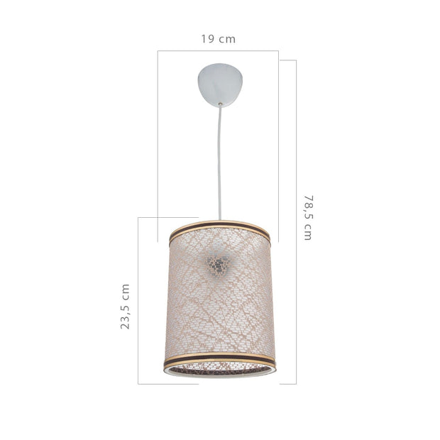 Oyo Lampada Hoop Crema