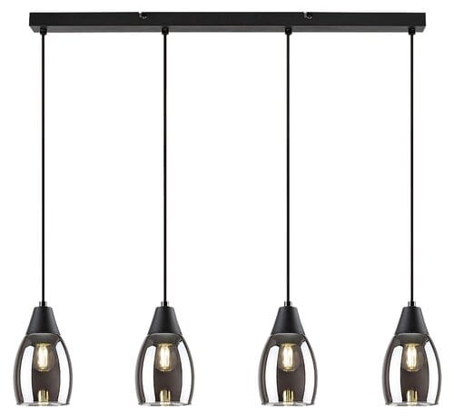 RabaLux Lampada Ilmari 72184 Nero