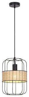 RabaLux Lampada Indiana 5283 Nero