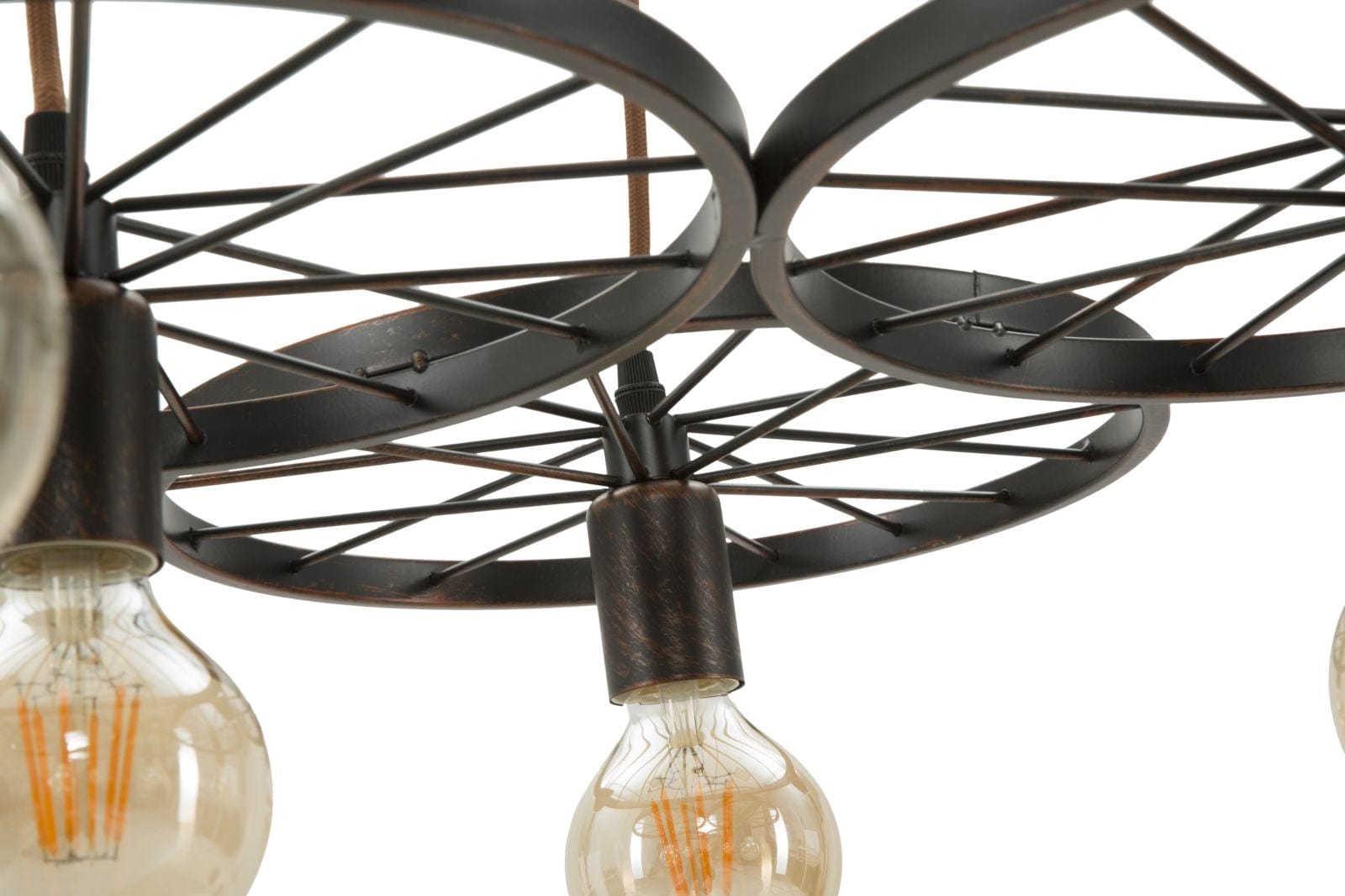 Mauro Ferretti Lampada Indust Circle Nero