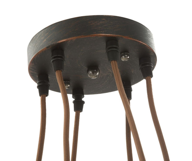 Mauro Ferretti Lampada Indust Circle Nero