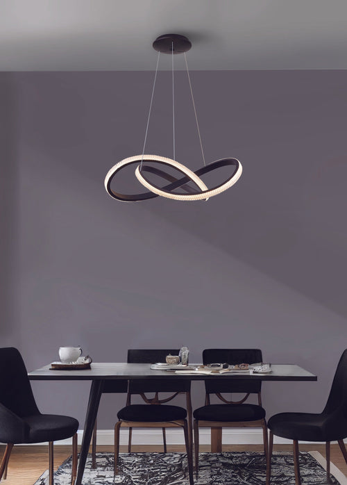 Azzarddo Lampada Infinity 80 Nero AZ5096