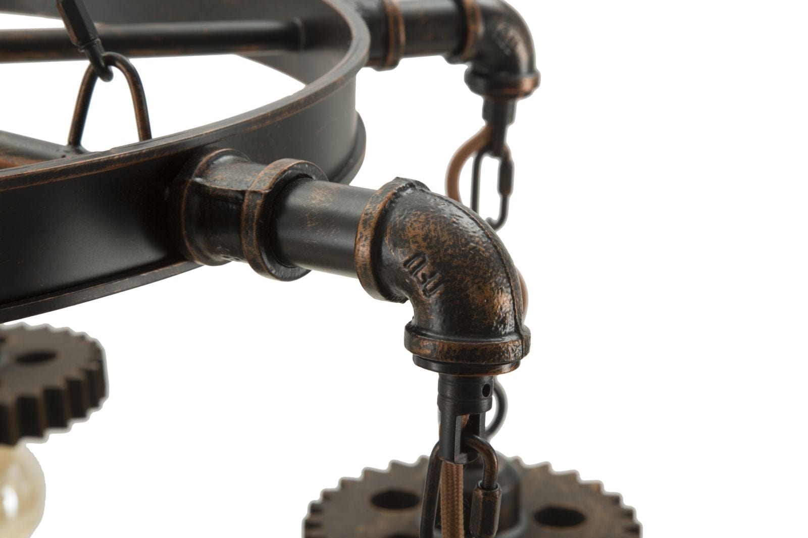 Mauro Ferretti Lampada Ingranaggio 7 Nero