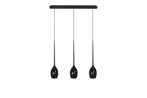 Azzarddo Lampada Izza 3 AZ2321 Nero