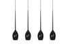 Azzarddo Lampada Izza 4 AZ0100 Nero