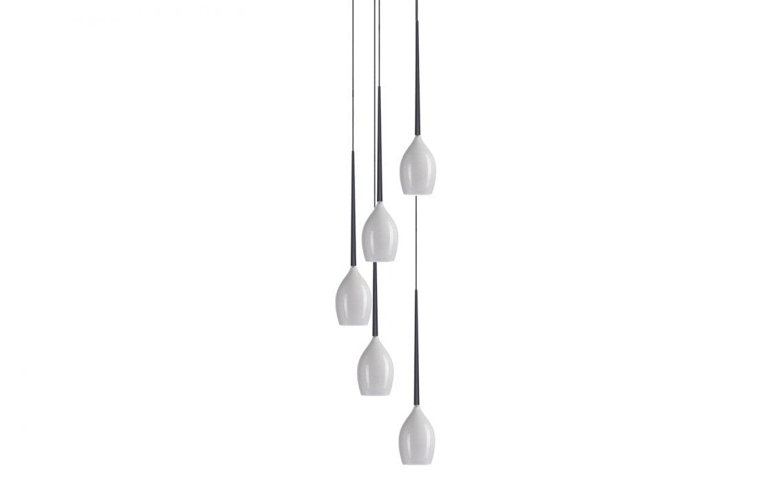 Azzarddo Lampada Izza 5 AZ0311 Bianco