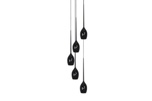 Azzarddo Lampada Izza 5 AZ0312 Nero