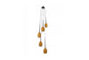 Azzarddo Lampada Izza 5 AZ1231 Ambra