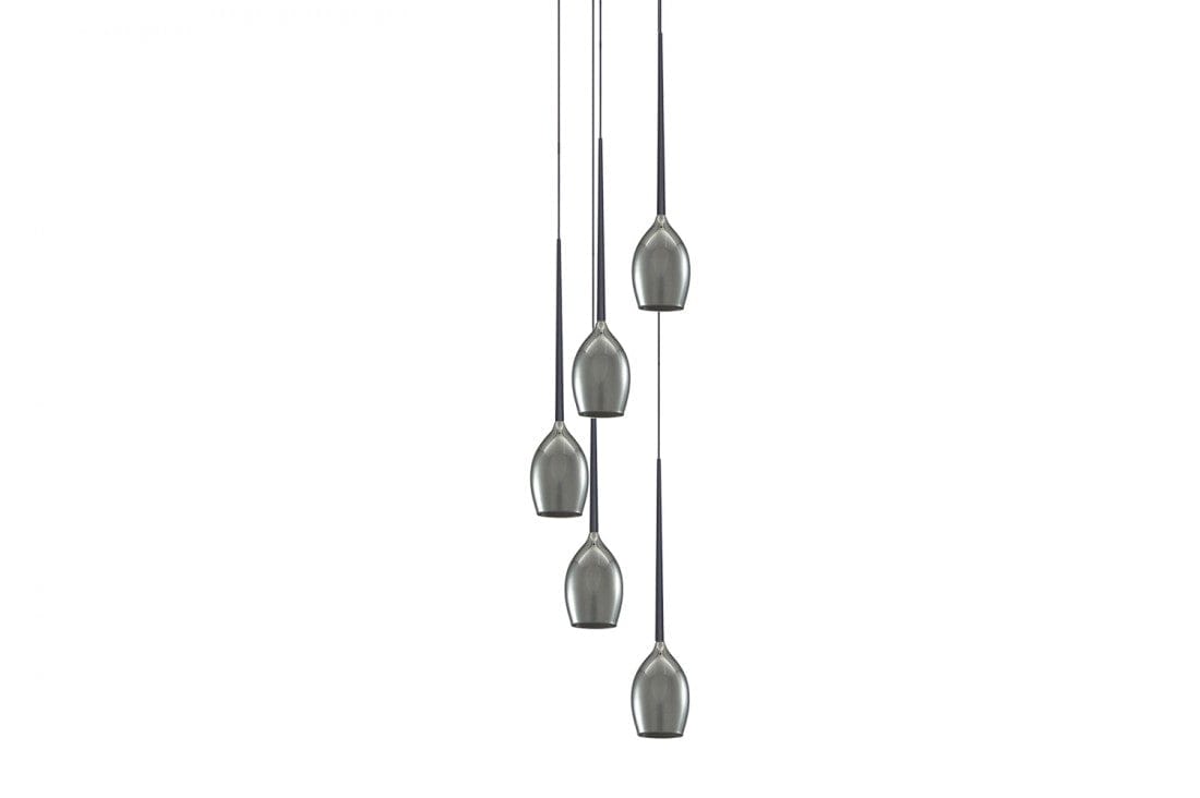 Azzarddo Lampada Izza 5 AZ2939 Grigio