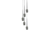 Azzarddo Lampada Izza 5 AZ2939 Grigio