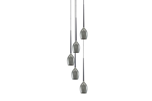 Azzarddo Lampada Izza 5 AZ2939 Grigio